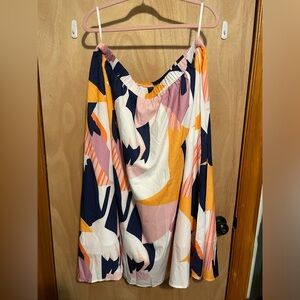 BloomChic Multi-Color Maxi Skirt 22/24